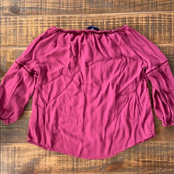 Blue Rain maroon blouse - Picture 2 of 7